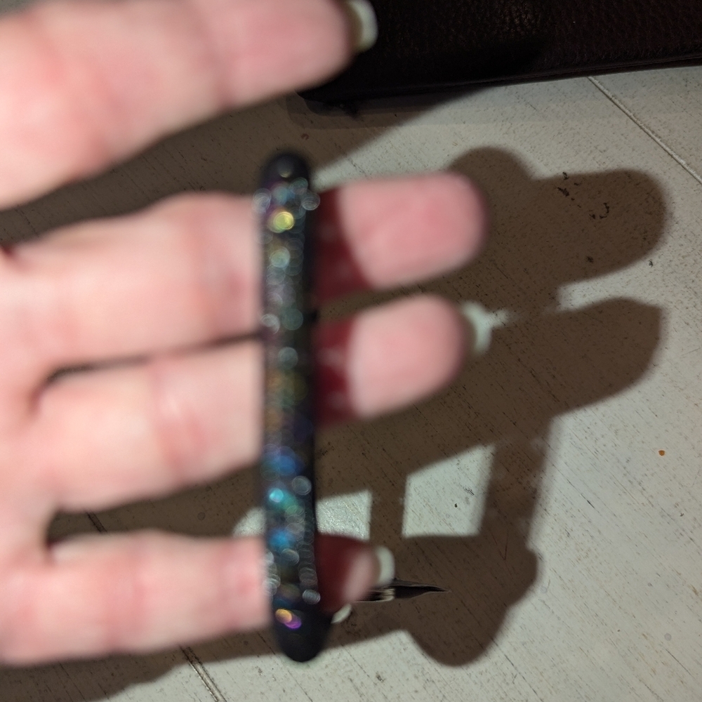 Black keychain Bag Charm - Picture 4 of 4